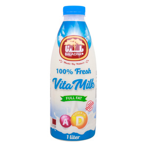 Baladna Fresh Vita Full Fat Milk 1 Litre