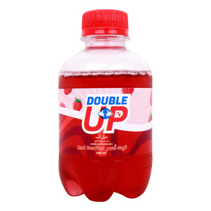 دبل اب مشروب غازي بالتوت الأحمر زجاجة بلاستيكية 24 × 200 مل