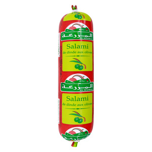El Mazraa Chicken Salami Olives, 200 g