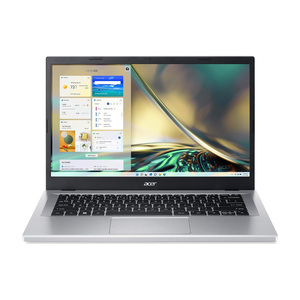 Acer Aspire 3 Notebook, 14 inches, FHD Display, Intel Core i3-N305, 8 GB RAM, 256 GB SSD, Windows 11 Home, Silver, NXKMKEM007