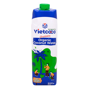 Buy Vietcoco Organic Coconut Water, 1 Litre Online at Best Price | Fruit Drink Tetra | Lulu UAE in UAE