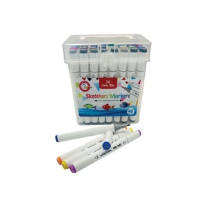 WinPlus Color Washable Markers NY760 48pcs