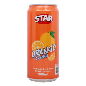 ستار مشروب غازي برتقال 300 مل