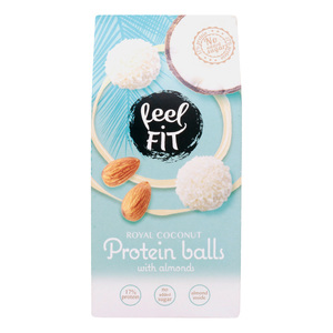 Feel Fit Royal Coconut Protein Balls with Almonds, 63 g