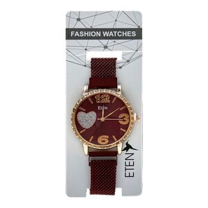 Eten Female Fashion Watch W22-8 Maroon