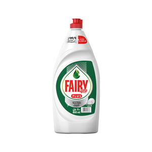 Fairy Plus Original Dishwashing Liquid Soap With Alternative Power To Bleach 800 ml