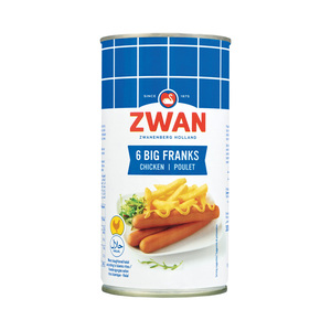 Zwan 6 Big Chicken Franks 560g