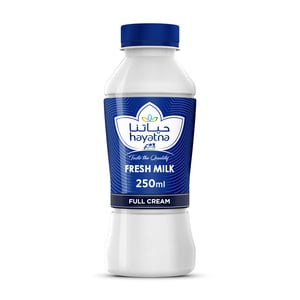 Buy Hayatna Full Fat Fresh Milk 250 ml Online at Best Price | Fresh Milk | Lulu UAE in UAE