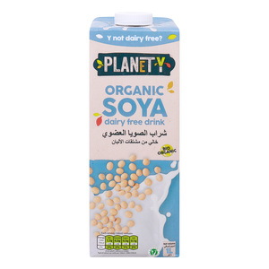 PlanetY Organic Soya Dairy Free Drink, 1 Litre