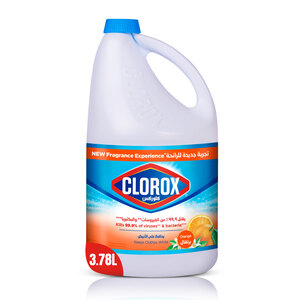 كلوركس مبيض سائل برائحة البرتقال 3.78 لتر