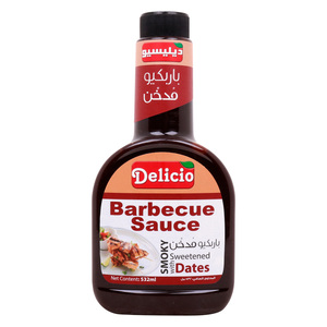 Delicio Barbecue Sauce Smoky, 532 ml