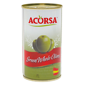 Acorsa Green Whole Olives 350 g