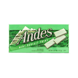 Andes Mint Parfait Thins 132g