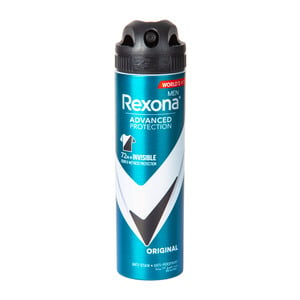 Buy Rexona Men Antiperspirant Deodorant Spray Antibacterial + Invisible 150 ml Online at Best Price | Mens Deodorants | Lulu Kuwait in Saudi Arabia