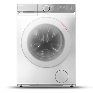 Toshiba Front Load Washer and Dryer, 10/7 kg, 1400 RPM, White, TWDBM110GF4B(WS)