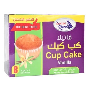 Al Faysal Vanilla Cup Cake 6 x 2 pcs
