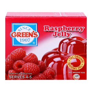 Greens Jelly Raspberry 12 x 85 g