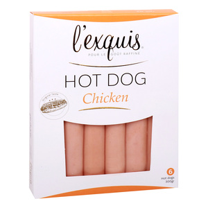 Lexquis Hot Dog Chicken, 300 g