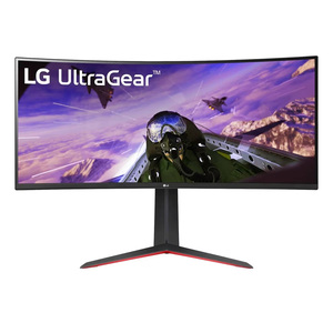 LG 34 inch UltraGear QHD Curved Gaming Monitor, Black, 34GP63A-B