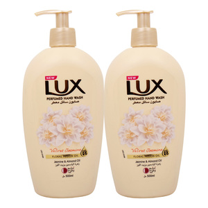 Lux Velvet Jasmine Body Wash with Floral Fusion Oil  2 x 500 ml