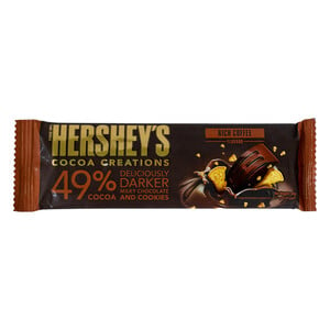 Hershey's Deliciously Darker Milky Chocolate And Cookies 40 g