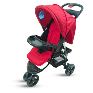 First Step Baby Stroller J-511 Red