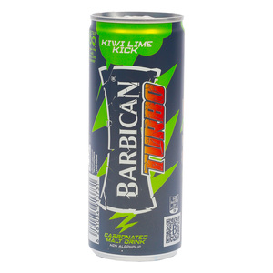 Buy Barbican Turbo Kiwi Lime Can 6 x 240 ml Online at Best Price | Cola Can | Lulu KSA in Saudi Arabia