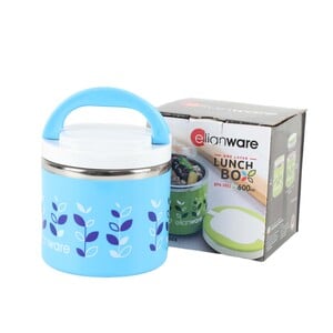 Elianware Stainless Steel Lunch Box E-1004 600ml