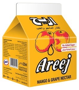 Areej Mango & Grape Nectar 12 x 225 ml