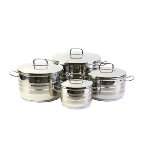 Saflon Stainless Steel  Cookware Set 8Pc, GSA090