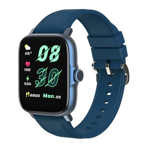 Aukey SmartWatch Fitness Tracker with 10Sport Modes Tracking & Customise WatchFaces with Phone Calls Blue(SW-1P-BL)