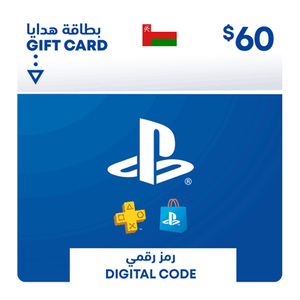 Sony Play Station Network Online Card Key, 60 USD