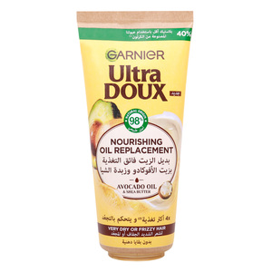 Garnier Ultra Doux Nourishing Oil Replacement, Avocado Oil & Shea Butter, 200 ml
