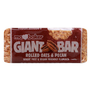 Ma Baker Giant Bar Rolled Oats & Pecan 90 g