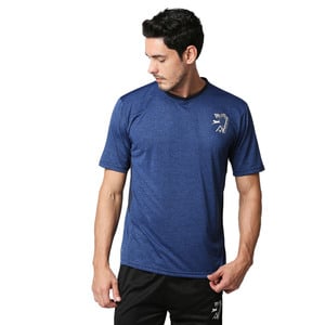 Black Panther Men's Sports Short Sleeve Active Wear T-Shirt, ECO 10103HXC, Navy Mel, M