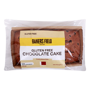 Bakers Field Gluten Free 4 Chocolate Cake, 350 g