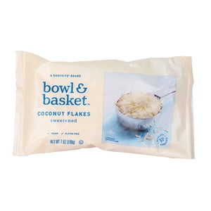 اشتري قم بشراء Bowl & Basket Sweetened Coconut Flakes 198 g Online at Best Price من الموقع - من لولو هايبر ماركت Cake Decorations في الامارات