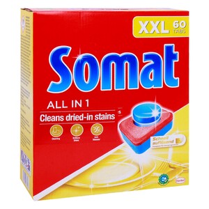 Somat All In 1 Dishwashing Tabs 60 pcs