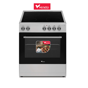 فينيتو موقد طهي سيراميك مزود بـ 4 شعلات ، 60 × 60 سم ، ستانلس استيل ، VEC66.VN