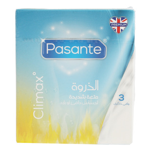 Pasante Climax Condoms 3 pcs