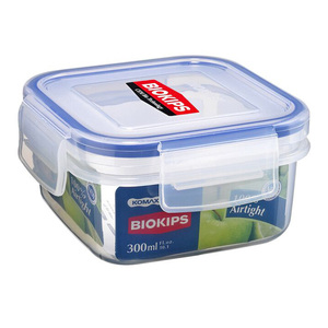 Komax Biokips Airtight Food Container, Transparent, 300 ml, KOM.K0171521