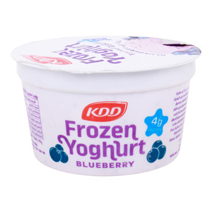 Kdd Frozen Yoghurt Blueberry, 170 ml
