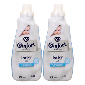 Comfort Baby Fabric Softner Concentrate, 2 x 1.44 Litre