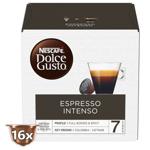 Buy Nescafe Dolce Gusto Espresso Intenso 112 g Online at Best Price | Coffee | Lulu Kuwait in Kuwait
