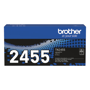 Brother Genuine High Yield Ink Printer Toner Cartridge, Black, TN-2455