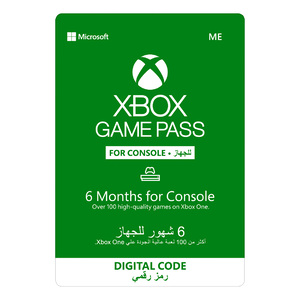 Microsoft Xbox Game Pass For Console, 6 Months