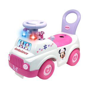 Kiddie Land Minnie Activity Light n Sound Ambulance Ride-On, 060459 P