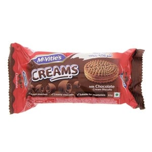 McVitie's Creams Milk Chocolate Cream Biscuits 63 g