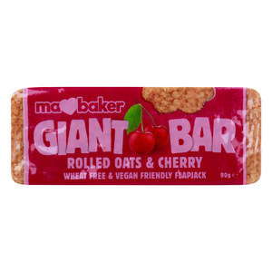 Ma Baker Giant Bar Rolled Oats & Cherry 90 g
