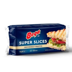 Bega Super Slice Individually Wrapped Cheese 728 g